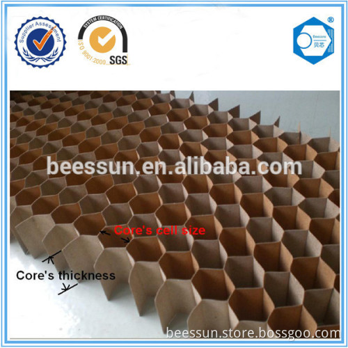 Environmental friendly,recycled tissue paper honeycomb core